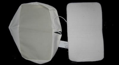 Cuff Cover (Nomex) W/ Cord with Cuff Flannel Pad