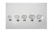 #241P Pearl White 4-Hole Traditional Shirt 