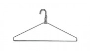 Caped Hangers 18" (500 per box)
