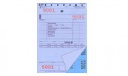 Invoices 3 Part D-1 Assorted Colors