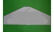Garment Covers "PLAIN WHITE"  20" Glue Top (BOX:2500)